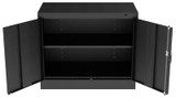 Tennsco Standard Counter & Desk High Cabinets - H1430-BL