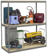 Tennsco Z-Line Heavy Duty Rivet Shelving - HZLE7-4836-3D
