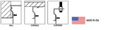 Universal Strip Door Hardware - H14-001703