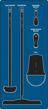 Wet Zone Store-Boards™ & Combo Kits - PSB111BUBK