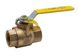 Apollo 1-1/2" Bronze Full Port Locking Ball Valve FNPT x FNPT 2-Piece