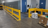 Save-ty Yellow Stand Guard Ribbed Rail