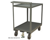 2 Shelf Stock Trucks With Floor Lock
