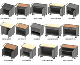 36/48" W Mobile Bench Cabinets