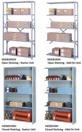 48" Wide Industrial Shelving