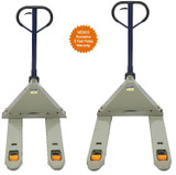 Adjustable Width Pallet Truck