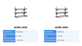 All-Welded Cantilever Rack - Stationary