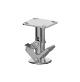 Casterdepot Floor Locks - Stainless Steel Pedal Style