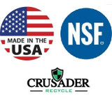 Crusader Thin Recycling Containers