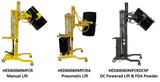 Easylift Drum Dumpers With Manual Rotation