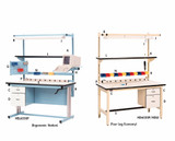 Ergonomic Base Work Station And Electric Height Workbenches - Optional Accessories