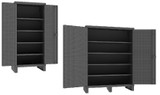 Extra Heavy Duty Cabinet With Pegboard Doors & Shelves