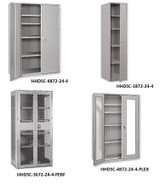 Extra Heavy Duty Storage Cabinets - 1,500 Lb. Capacity Per Shelf