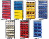 Giant Open Hopper Bin Storage System