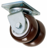 Heavy-Duty Dual-Wheel Caster