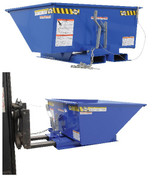 Low Profile D-Style Self-Dumping Hoppers