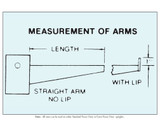 Rugged Cantilever Rack Arms