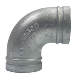 Galvanized Grooved 90 Degree Standard Long Elbow