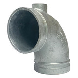 Galvanized Grooved Drain Elbow