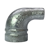Galvanized Grooved End of Run Reducing Elbow