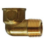 Lead-Free Brass Street Elbow FIP x MIP 90° (Forged)