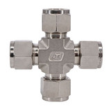 Tube x Tube Union Cross - 316 Stainless Steel