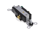 White 20 Amp Single Receptacle/Outlet Commercial Grade