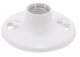 White Keyless Incandescent Lampholder