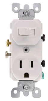 Single Pole Duplex AC Combination Switch
