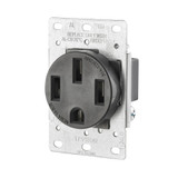50A Industrial Grade Flush Mounting Power Outlet