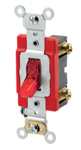 20A Single-Pole Pilot Light Toggle Switch
