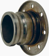 3" 316 Stainless Cam & Groove Adapter x TTMA Flange