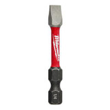 Milwaukee Tool Shockwave 2" Impact Slotted 1/4" Power Bit
