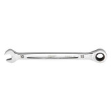 Milwaukee Tool 10MM Metric Ratcheting Combination Wrench, 12-Point, Steel, Chrome