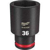 Milwaukee Tool SHOCKWAVE Impact Duty 1/2"Drive 36MM Deep 6 Point Socket