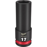 Milwaukee Tool SHOCKWAVE Impact Duty 1/2"Drive 17MM Deep 6 Point Socket