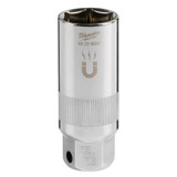 Milwaukee Tool 3/8" Drive 13/16" Magnetic Spark Plug Socket