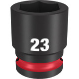 Milwaukee Tool SHOCKWAVE Impact Duty 1/2"Drive 23MM Standard 6 Point Socket