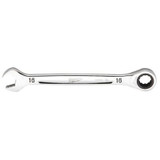 Milwaukee Tool 16MM Metric Ratcheting Combination Wrench, 12-Point, Steel, Chrome