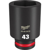 Milwaukee Tool SHOCKWAVE Impact Duty 3/4"Drive 43MM Deep 6 Point Socket