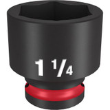Milwaukee Tool SHOCKWAVE Impact Duty 1/2"Drive 1-1/4" Standard 6 Point Socket