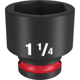 Milwaukee Tool SHOCKWAVE Impact Duty 1/2"Drive 1-1/4" Standard 6 Point Socket