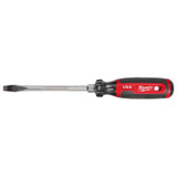 Milwaukee Tool 5/16" Slotted 6" Cushion Grip Screwdriver (USA)