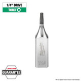 Milwaukee Tool 1/4" Drive T10 TORX Bit Socket