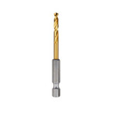 Milwaukee Tool 5/32" SHOCKWAVE RED HELIX Titanium Drill Bit