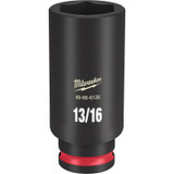 Milwaukee Tool SHOCKWAVE Impact Duty 3/8"Drive 13/16" Deep 6 Point Socket