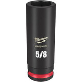 Milwaukee Tool SHOCKWAVE Impact Duty 3/8"Drive 5/8" Deep 6 Point Socket