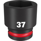 Milwaukee Tool SHOCKWAVE Impact Duty 3/4"Drive 37MM Standard 6 Point Socket