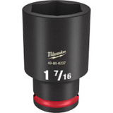 Milwaukee Tool SHOCKWAVE Impact Duty 1/2"Drive 1-7/16" Deep 6 Point Socket