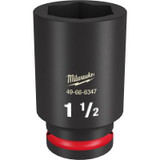 Milwaukee Tool SHOCKWAVE Impact Duty 3/4"Drive 1-1/2" Deep 6 Point Socket